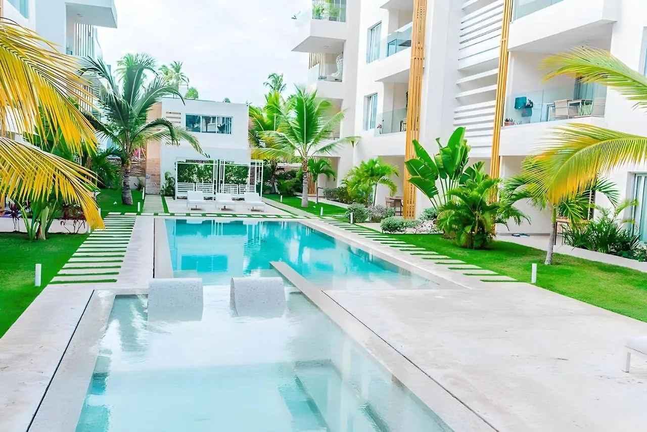 شقة Beach Garden F3 Luxury Condo بونتا كانا